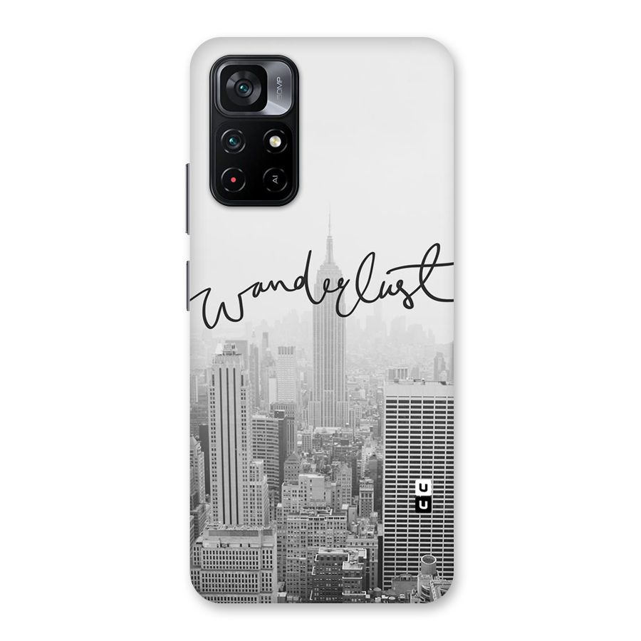 City Wanderlust Monochrome Back Case for Poco M4 Pro 5G
