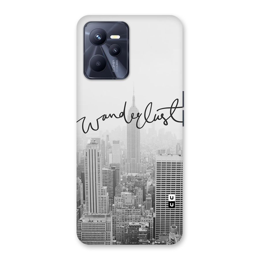 City Wanderlust Monochrome Back Case for Realme C35