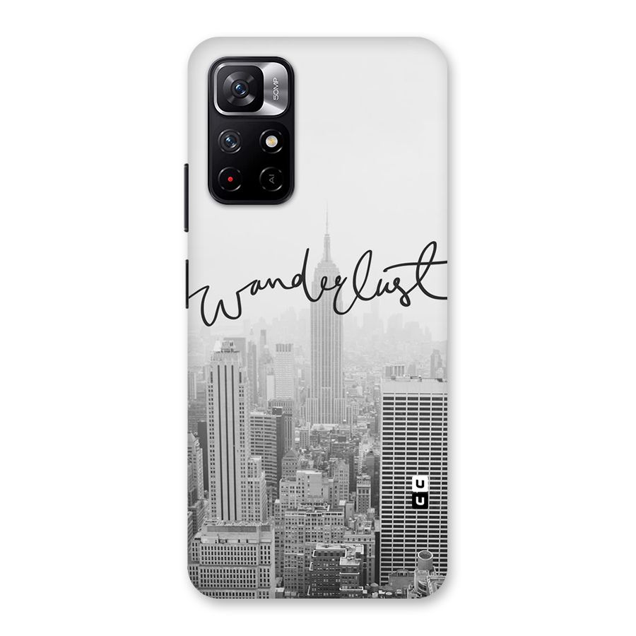 City Wanderlust Monochrome Back Case for Redmi Note 11T 5G
