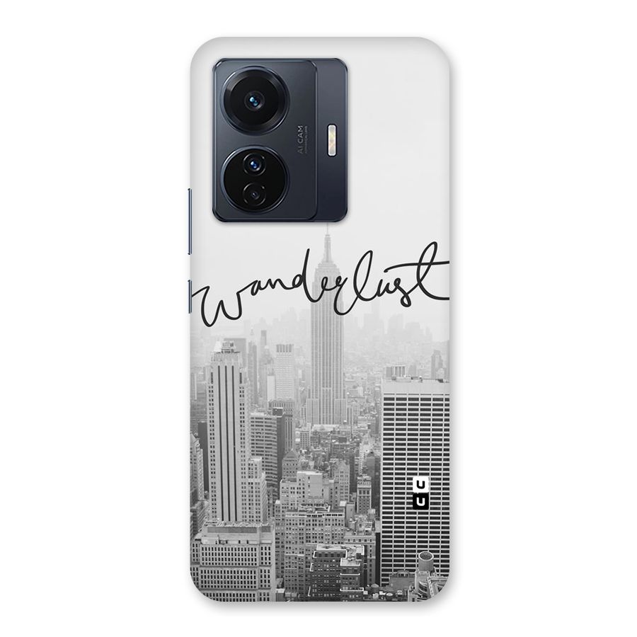 City Wanderlust Monochrome Back Case for Vivo T1 Pro