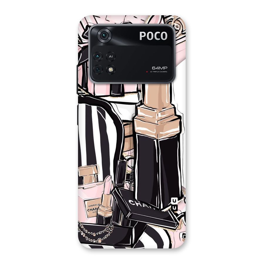 Class Girl Design Back Case for Poco M4 Pro 4G