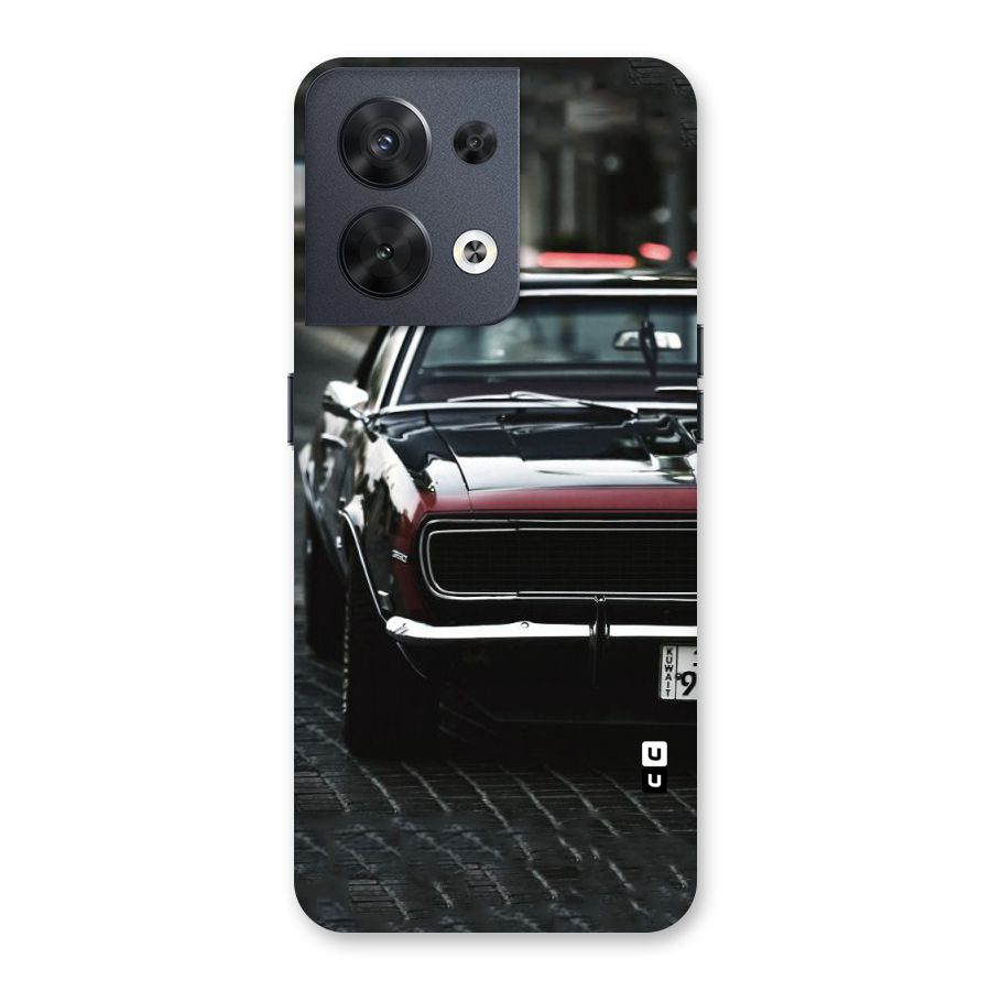 Class Vintage Car Back Case for Oppo Reno8 5G