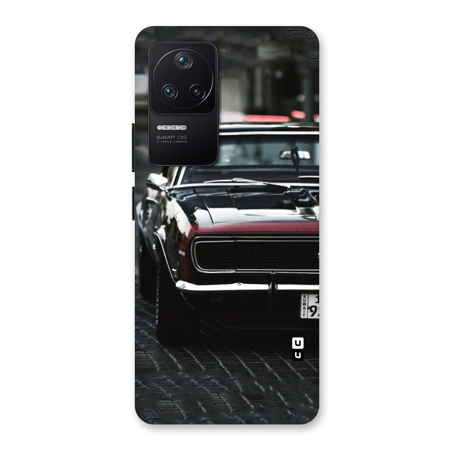 Class Vintage Car Back Case for Poco F4 5G