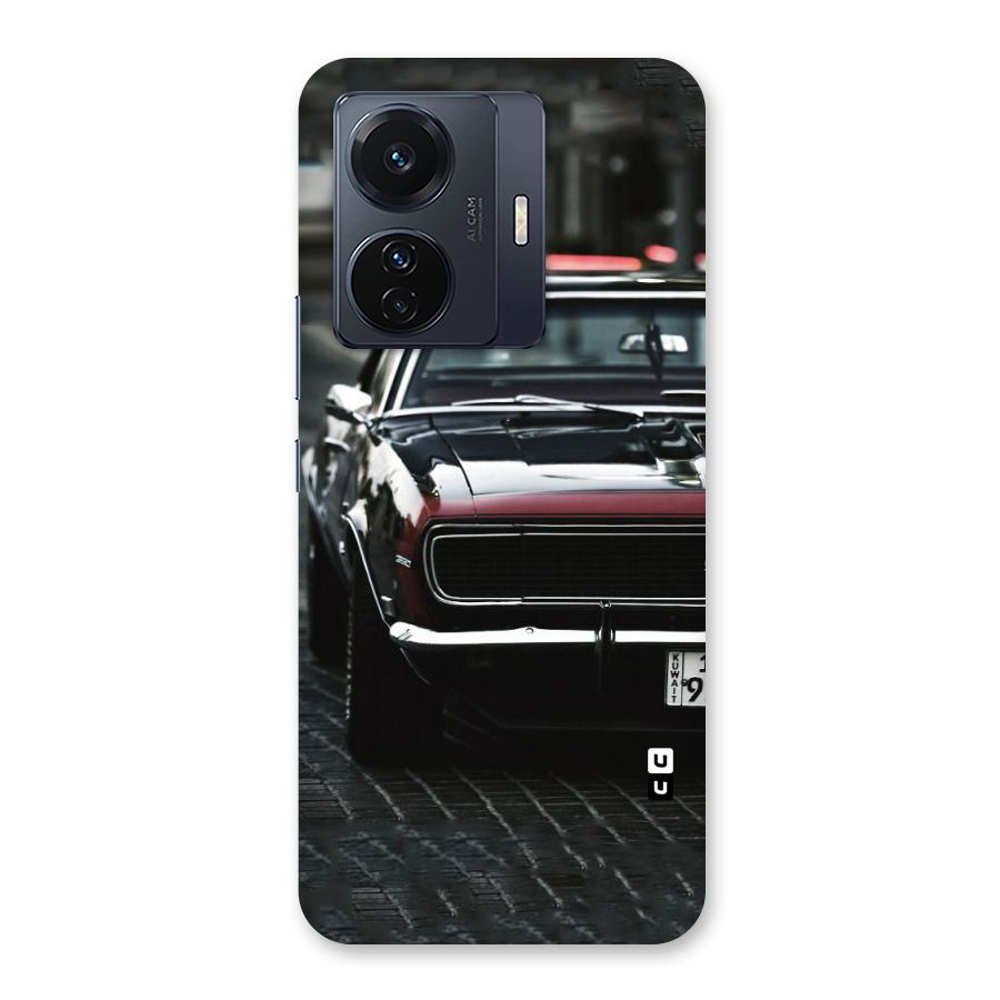 Class Vintage Car Back Case for Vivo T1 Pro