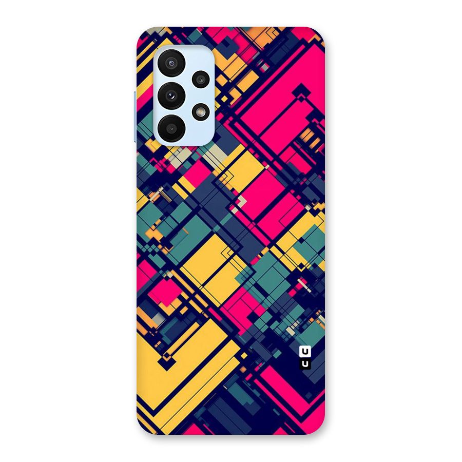 Classic Abstract Coloured Back Case for Galaxy A23