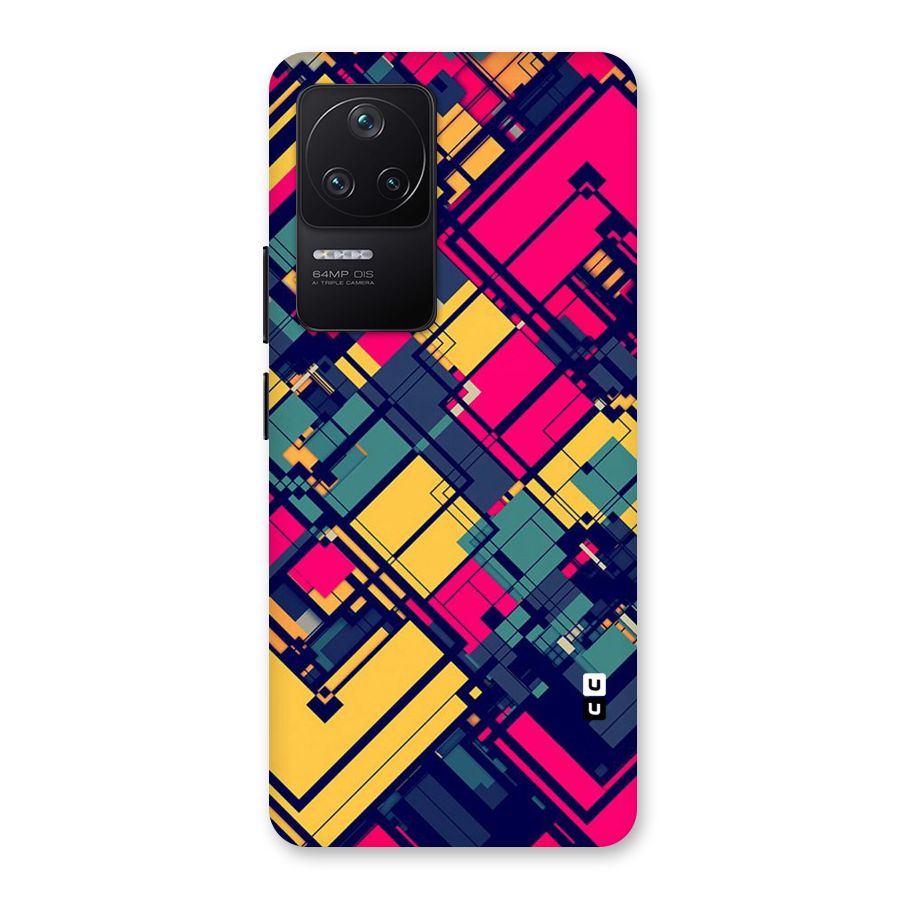 Classic Abstract Coloured Back Case for Poco F4 5G