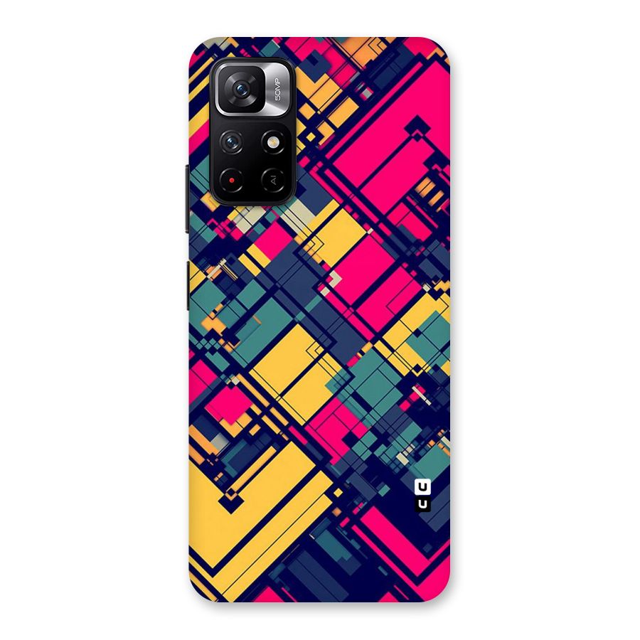 Classic Abstract Coloured Back Case for Redmi Note 11T 5G