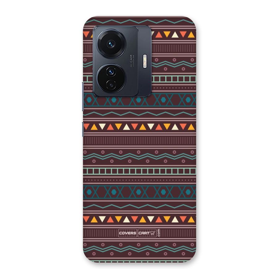 Classic Aztec Pattern Back Case for Vivo T1 Pro