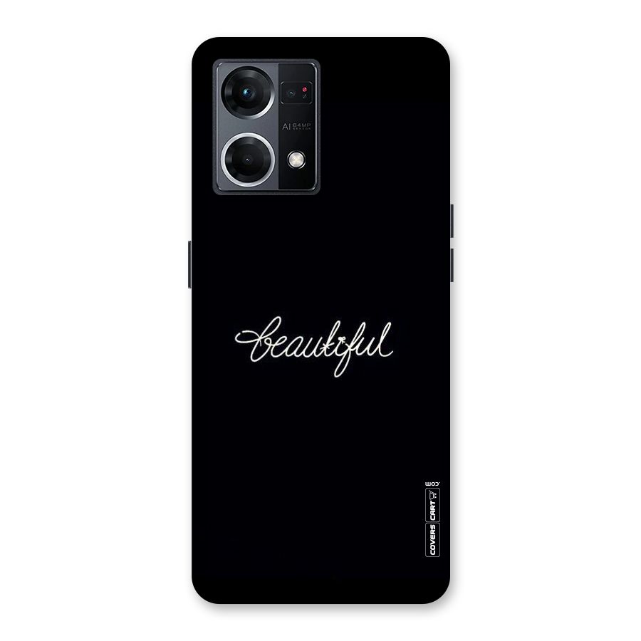 Classic Beautiful Glass Back Case for Oppo F21 Pro 5G