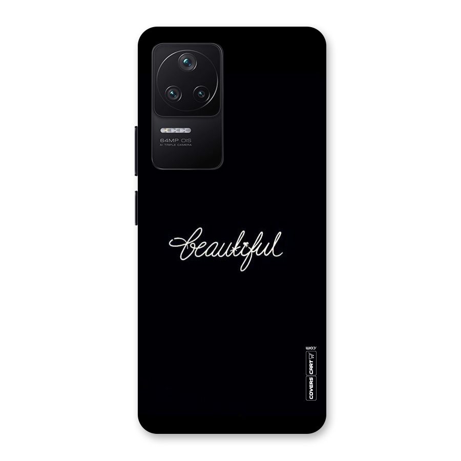 Classic Beautiful Back Case for Poco F4 5G