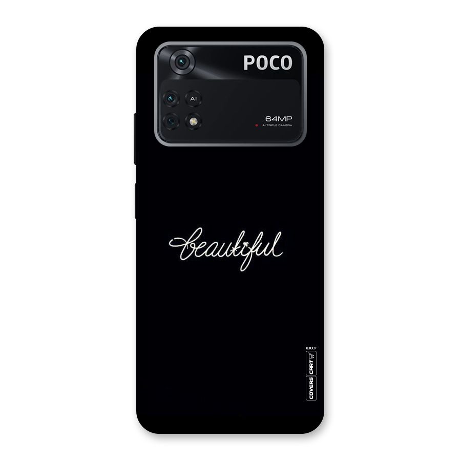 Classic Beautiful Back Case for Poco M4 Pro 4G