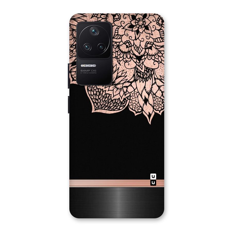 Classic Black Sleak Design Back Case for Poco F4 5G