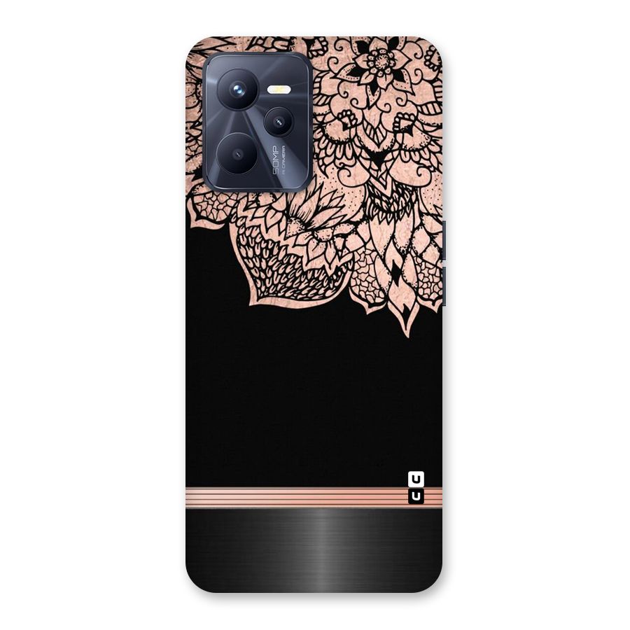 Classic Black Sleak Design Back Case for Realme C35
