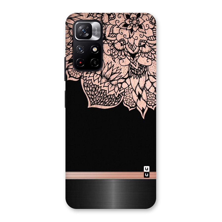 Classic Black Sleak Design Back Case for Redmi Note 11T 5G