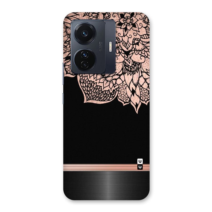 Classic Black Sleak Design Back Case for Vivo T1 Pro