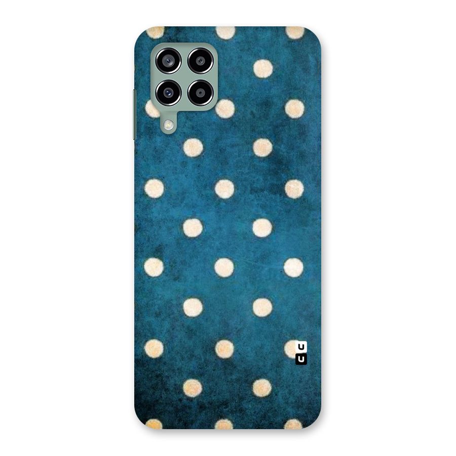 Classic Blue Polka Back Case for Galaxy M33