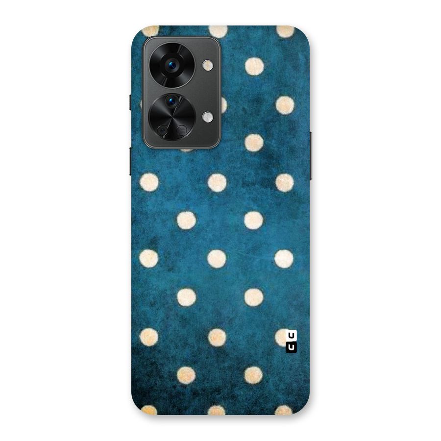 Classic Blue Polka Back Case for OnePlus Nord 2T