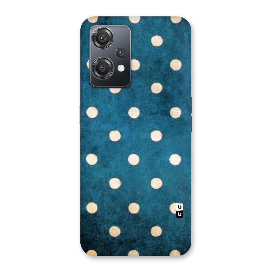 Classic Blue Polka Back Case for OnePlus Nord CE 2 Lite 5G