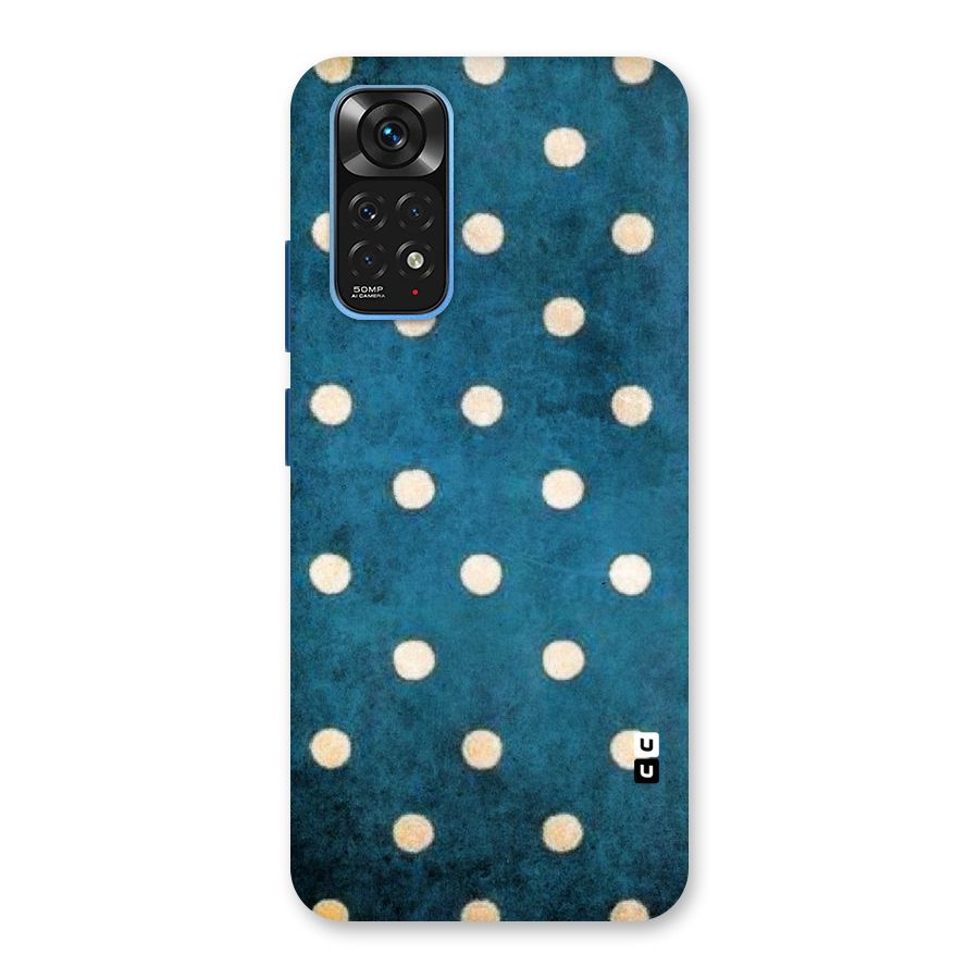 Classic Blue Polka Back Case for Redmi Note 11