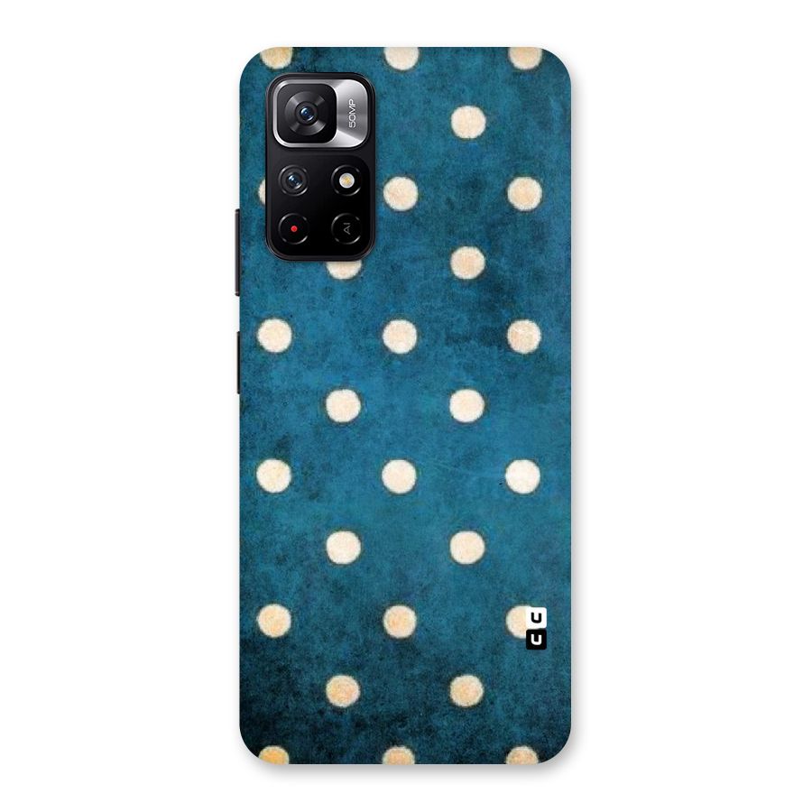Classic Blue Polka Back Case for Redmi Note 11T 5G