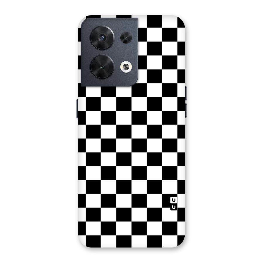 Classic Check Back Case for Oppo Reno8 5G