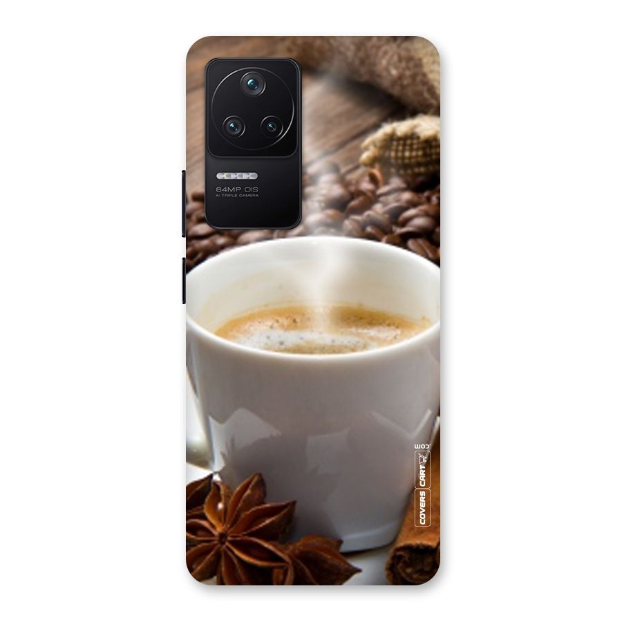 Classic Coffee Beans Back Case for Poco F4 5G