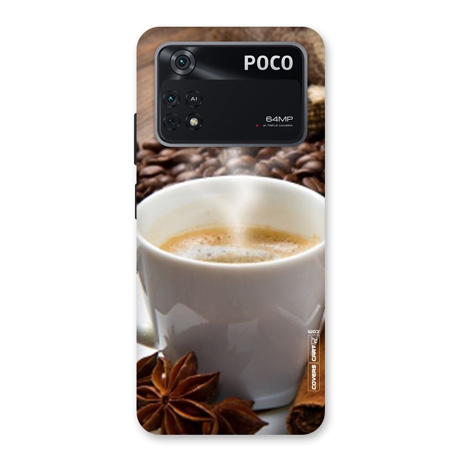Classic Coffee Beans Back Case for Poco M4 Pro 4G