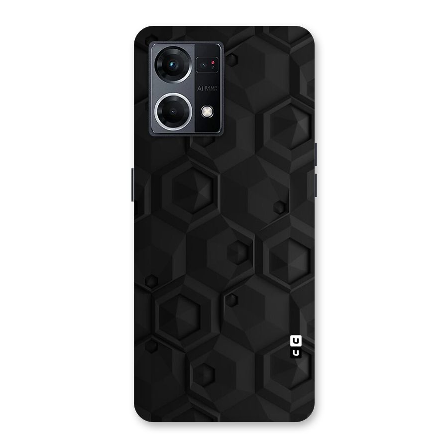 Classic Hexa Glass Back Case for Oppo F21 Pro 5G