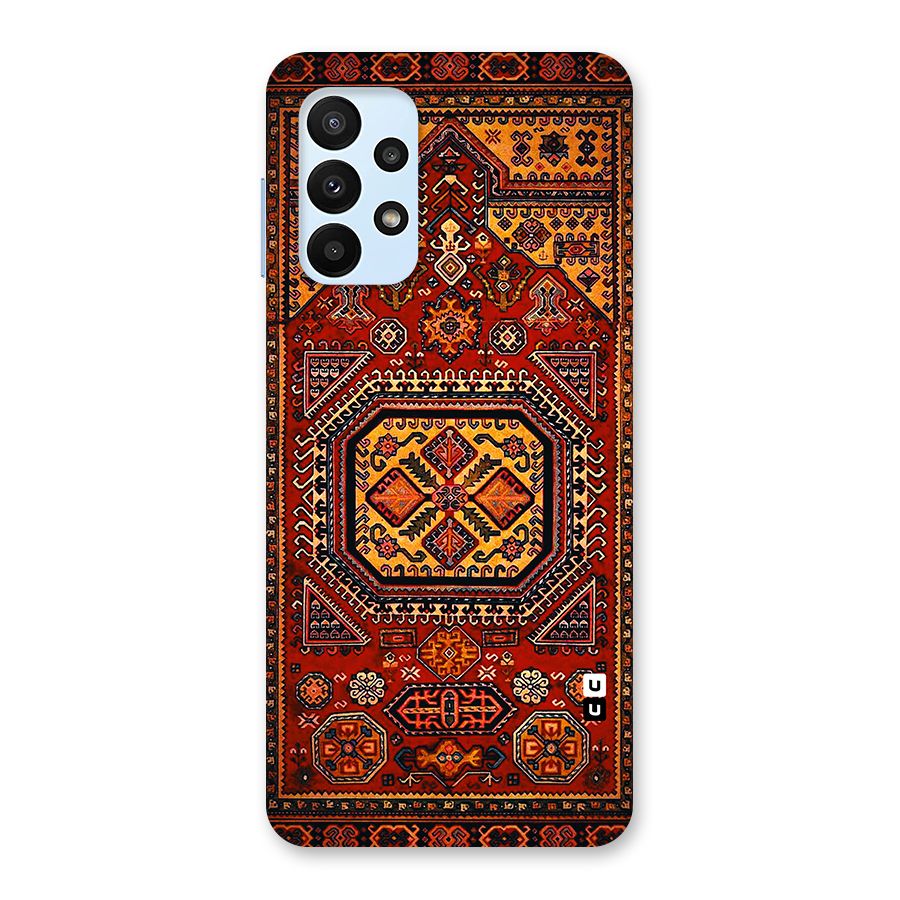 Classic Luxury Carpet Pattern Back Case for Galaxy A23