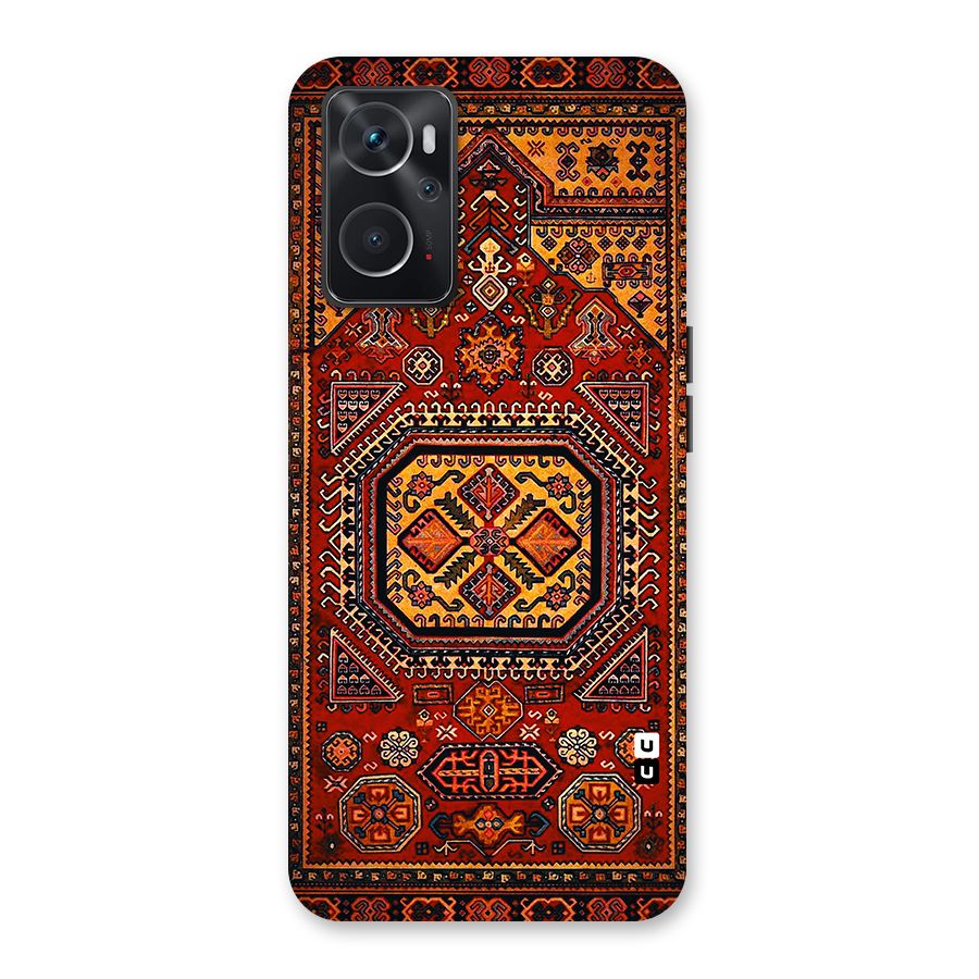 Classic Luxury Carpet Pattern Back Case for Oppo K10 4G