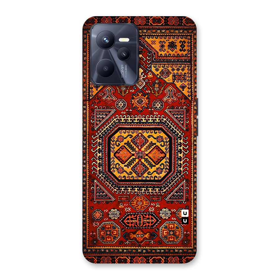 Classic Luxury Carpet Pattern Back Case for Realme C35