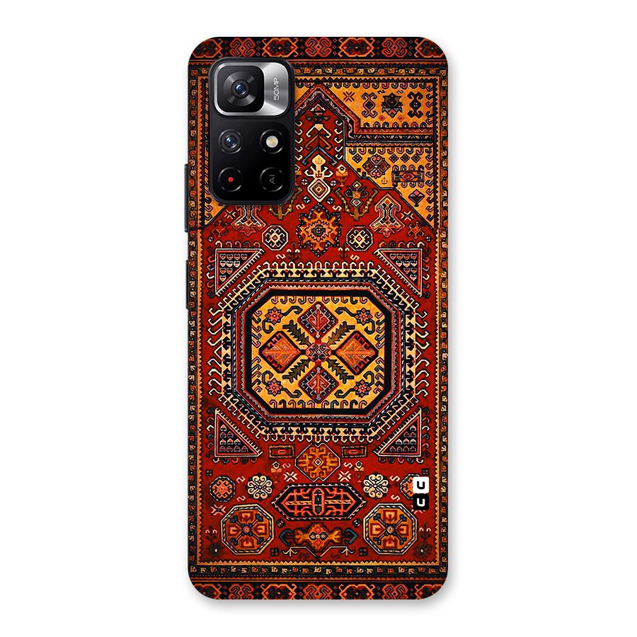 Classic Luxury Carpet Pattern Back Case for Redmi Note 11T 5G