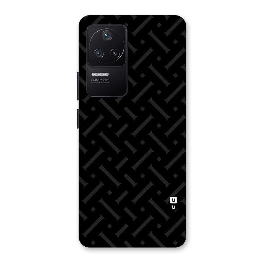 Classic Pipes Pattern Back Case for Poco F4 5G