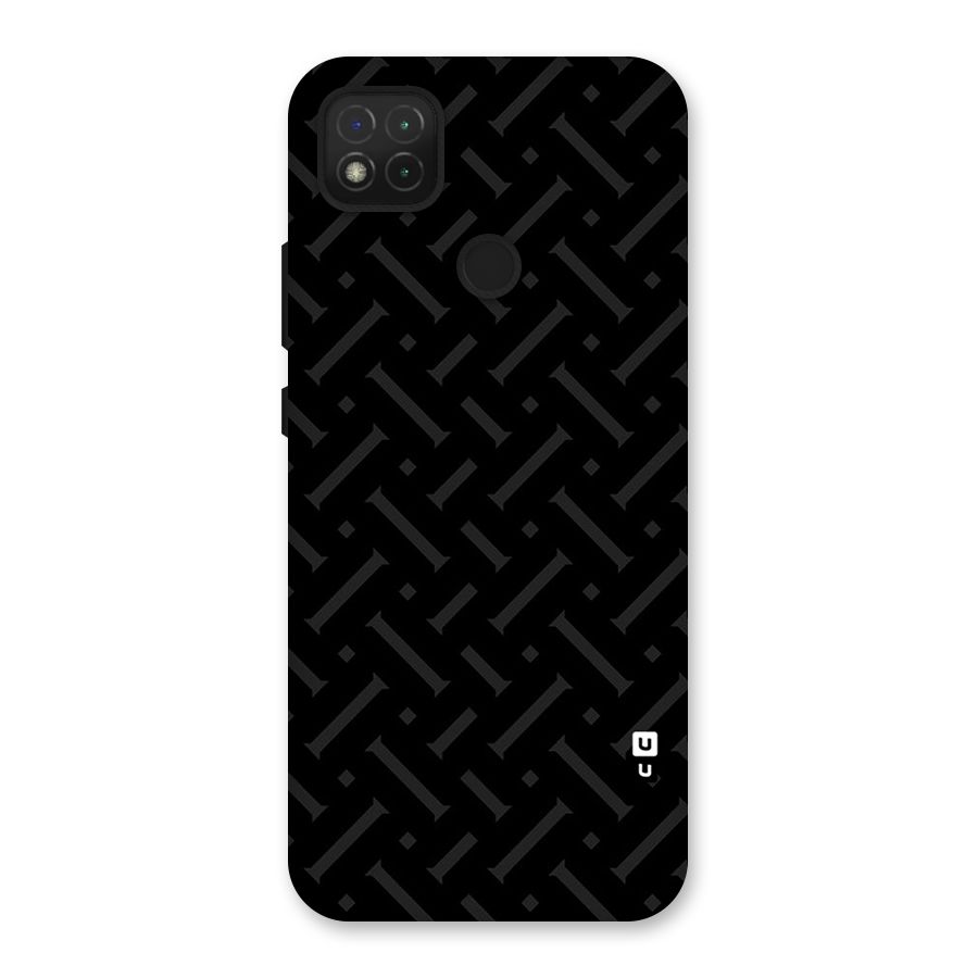 Classic Pipes Pattern Back Case for Redmi 9 Activ