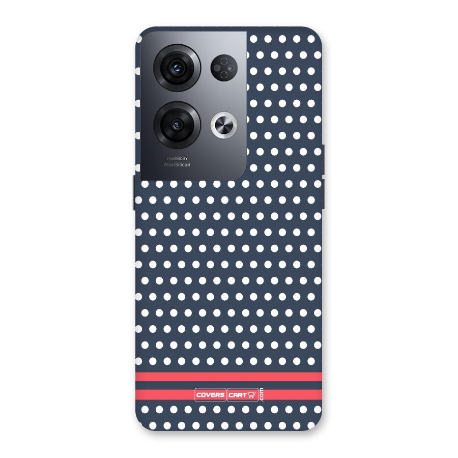 Classic Polka Dots Back Case for Oppo Reno8 Pro 5G