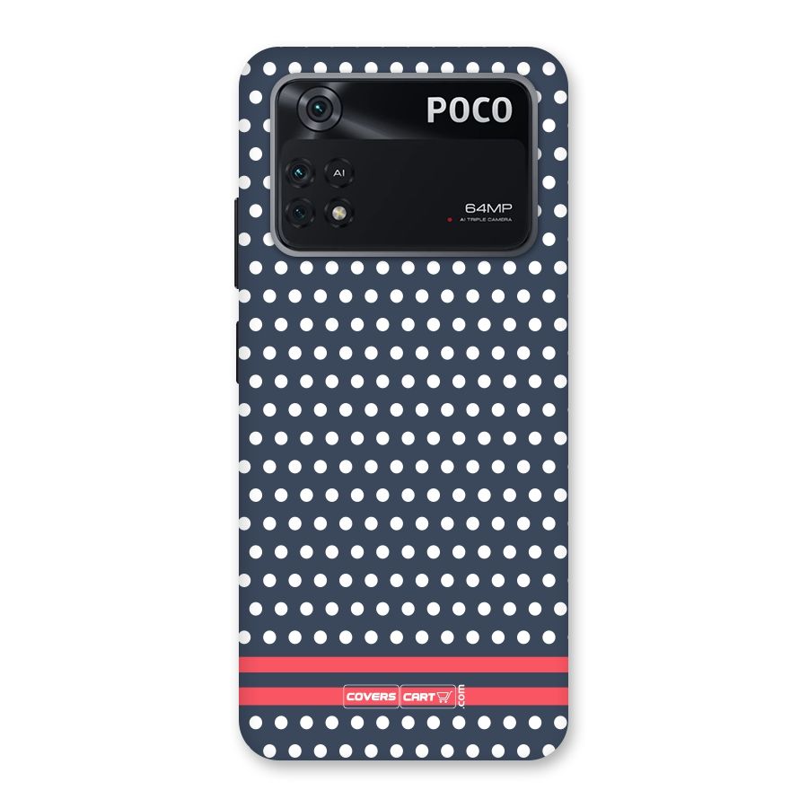 Classic Polka Dots Back Case for Poco M4 Pro 4G