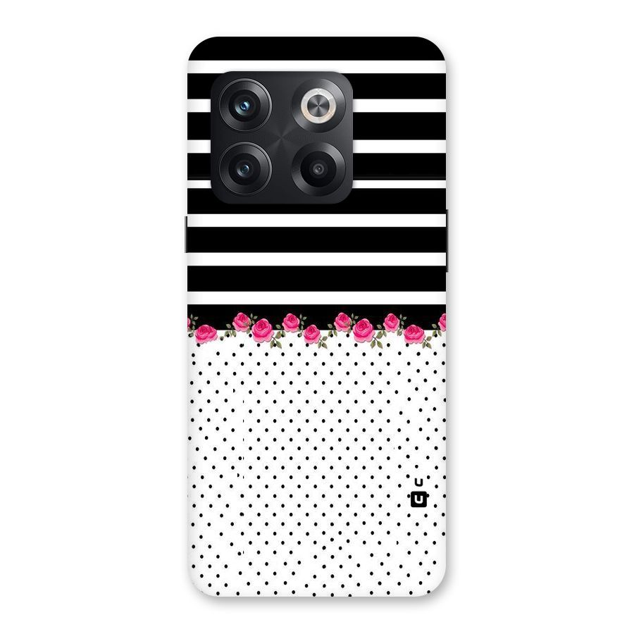 Classic Polka Stripes Back Case for OnePlus 10T