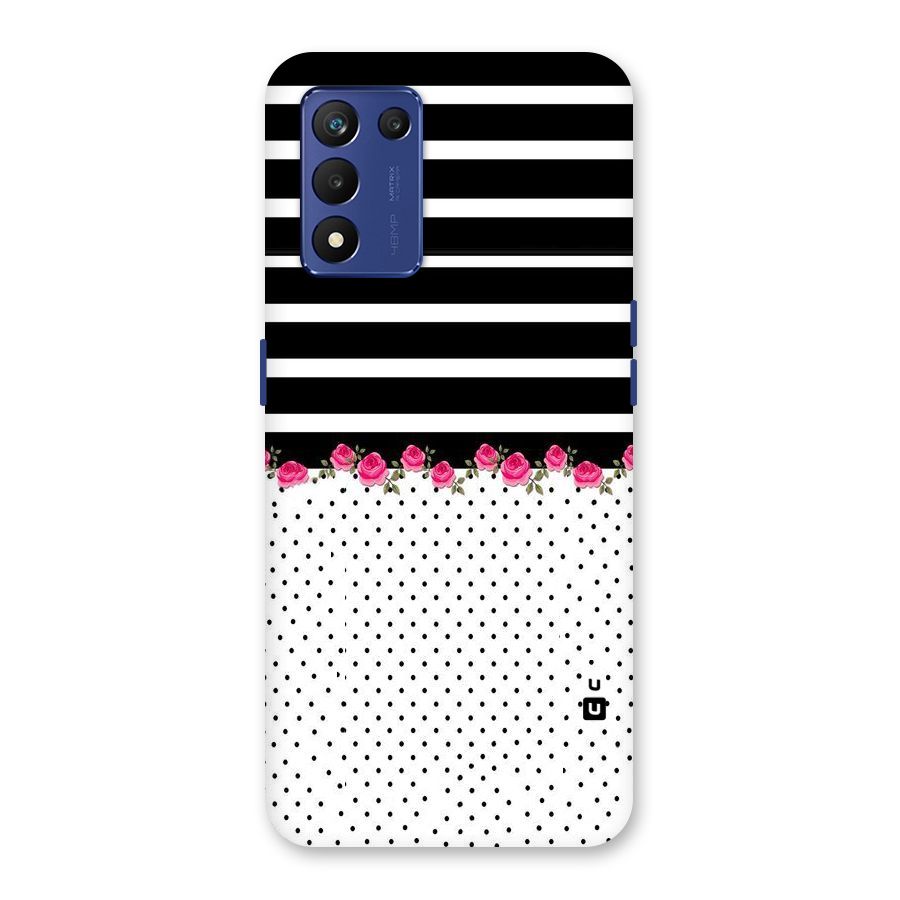 Classic Polka Stripes Back Case for Realme 9 5G Speed