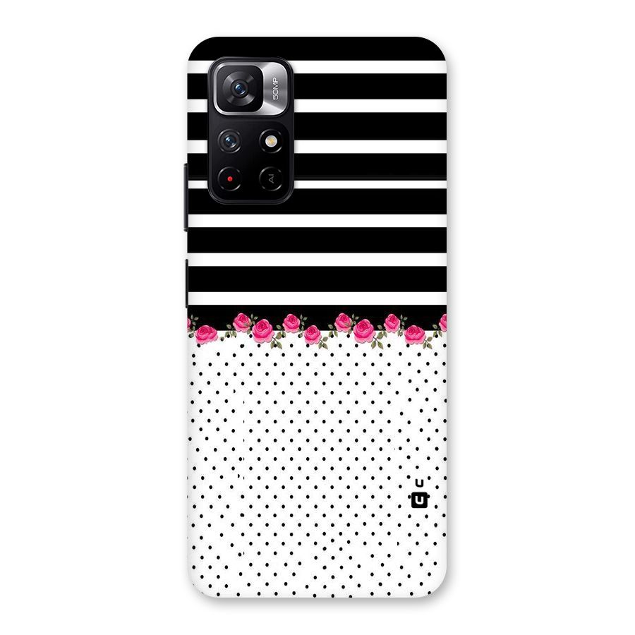 Classic Polka Stripes Back Case for Redmi Note 11T 5G