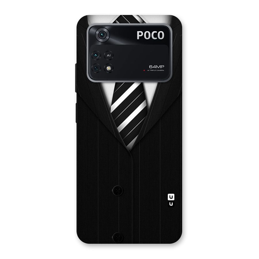 Classic Ready Suit Back Case for Poco M4 Pro 4G