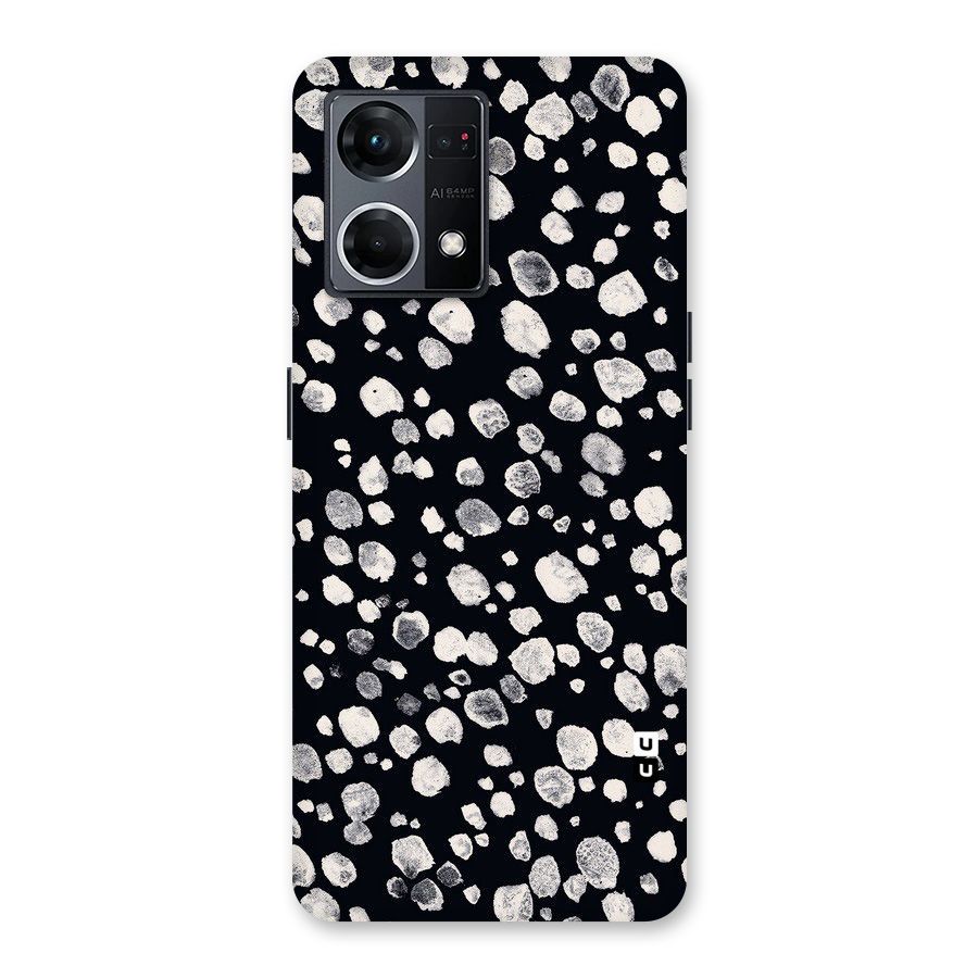 Classic Rocks Pattern Glass Back Case for Oppo F21 Pro 5G