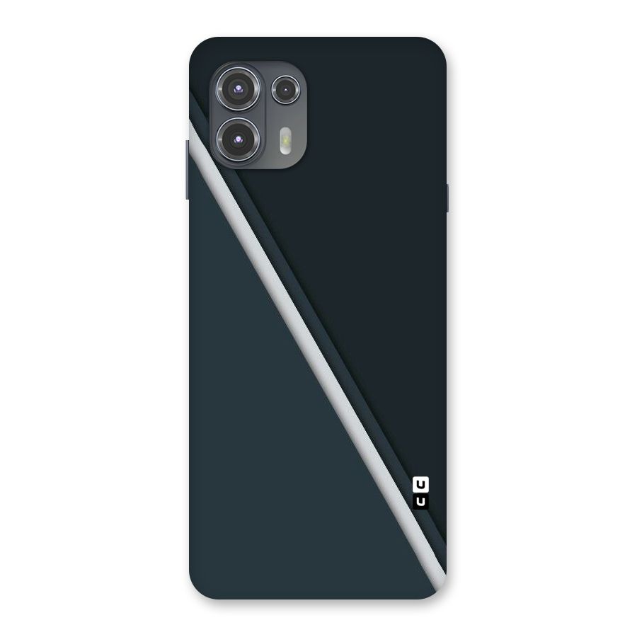 Classic Single Stripe Back Case for Motorola Edge 20 Fusion
