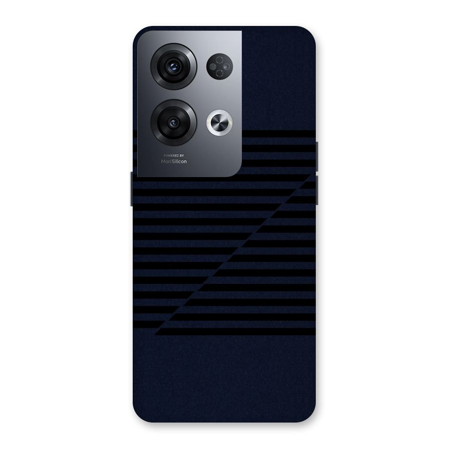 Classic Stripes Cut Back Case for Oppo Reno8 Pro 5G