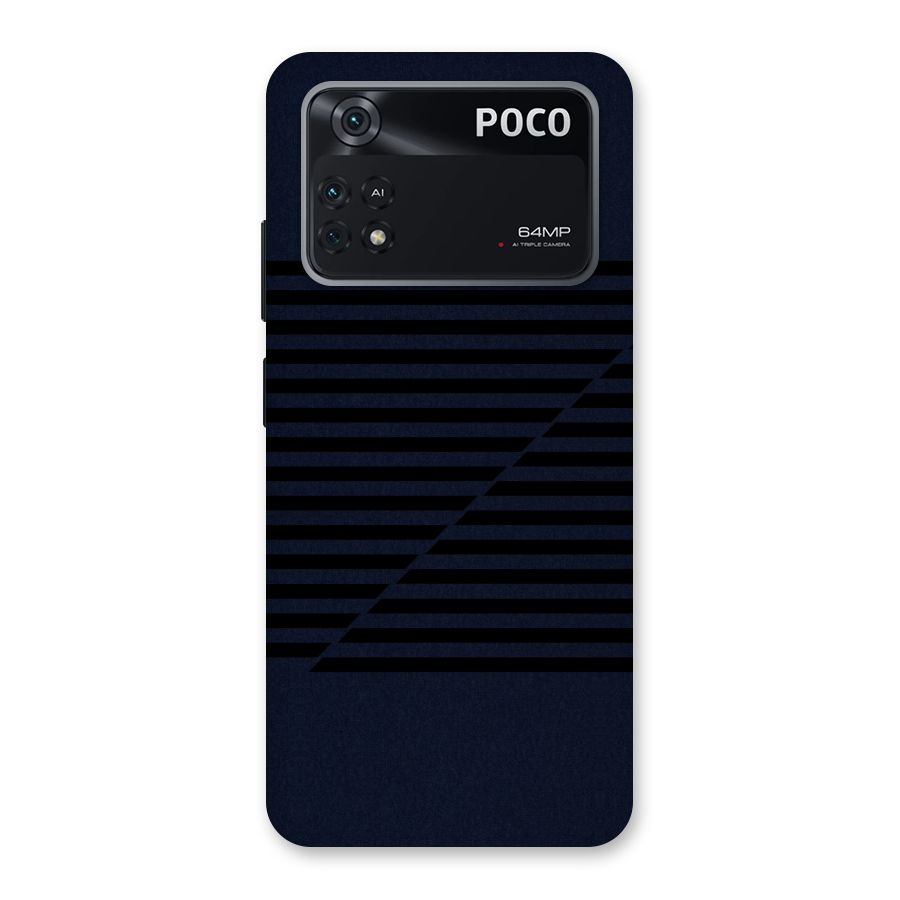 Classic Stripes Cut Back Case for Poco M4 Pro 4G