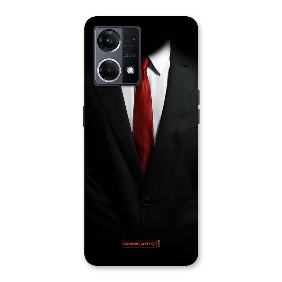 Classic Suit Glass Back Case for Oppo F21 Pro 5G