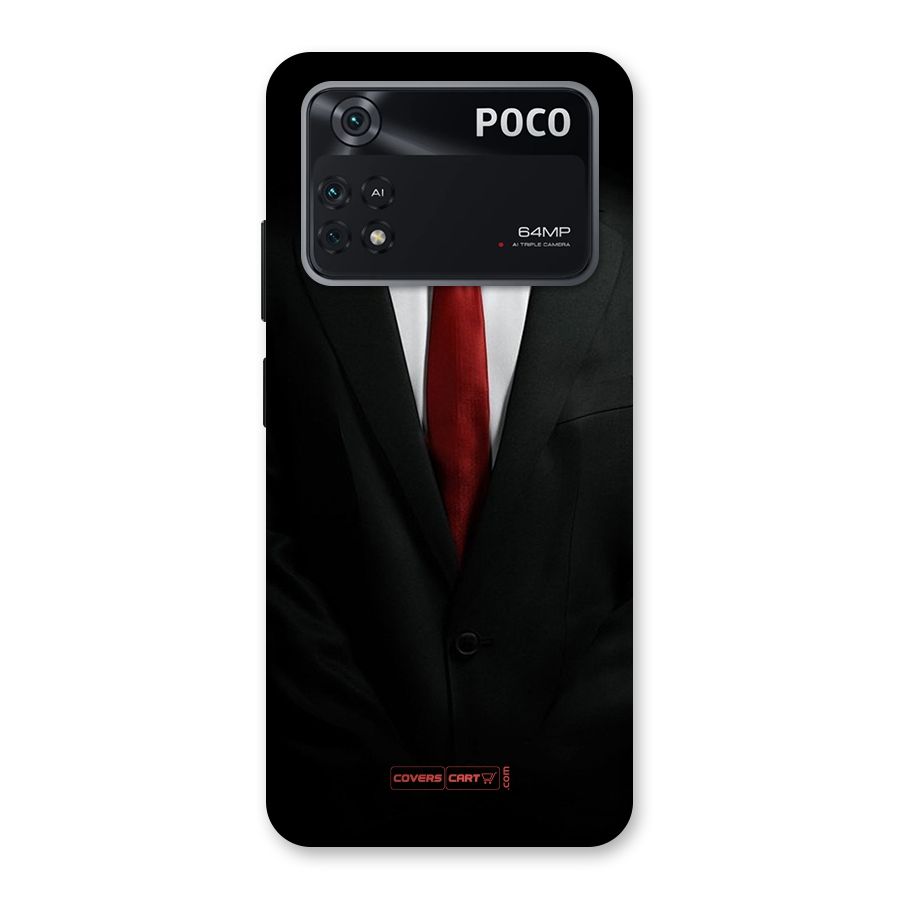 Classic Suit Back Case for Poco M4 Pro 4G