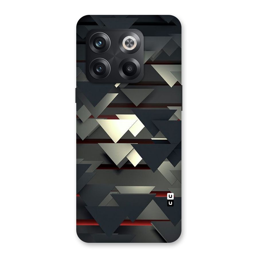 Classic Triangles Design Back Case for OnePlus 10T