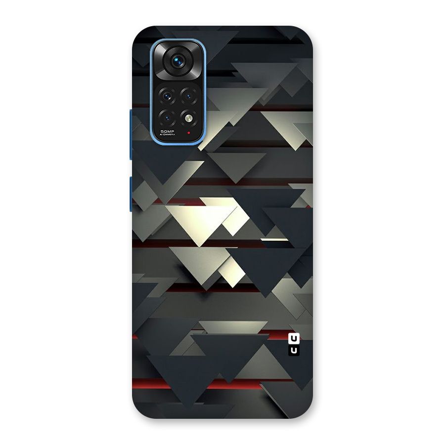 Classic Triangles Design Back Case for Redmi Note 11S