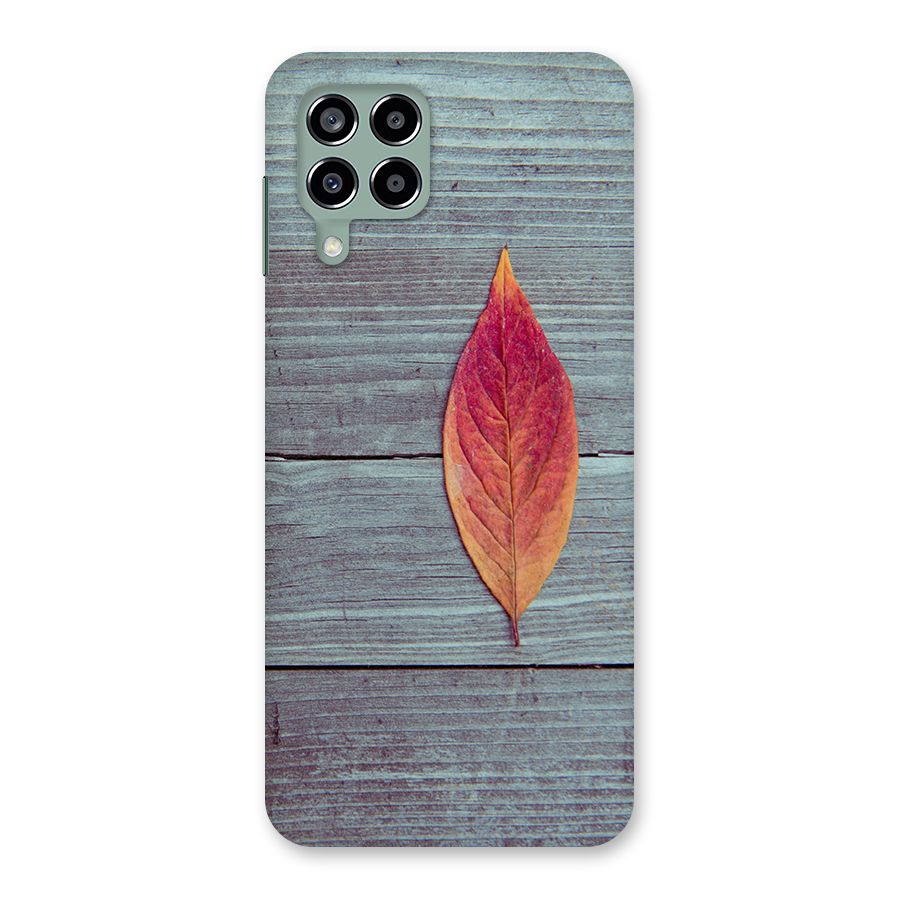 Classic Wood Leaf Back Case for Galaxy M33