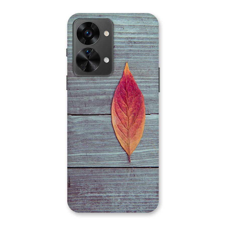 Classic Wood Leaf Back Case for OnePlus Nord 2T